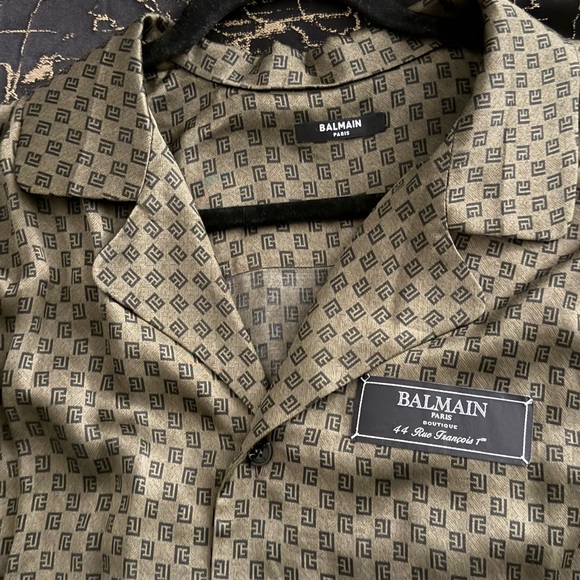 Balmain Patterned Shirt - Picture 1 of 8